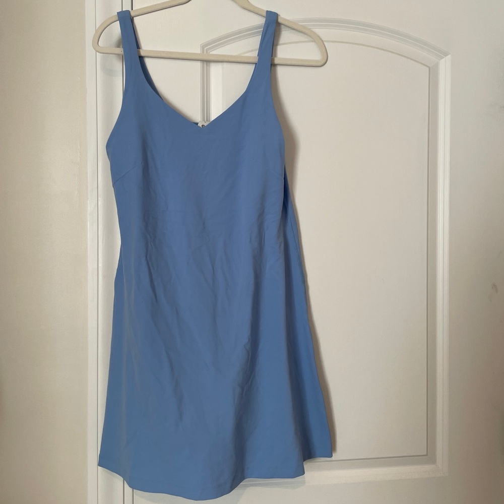 Lululemon Align dress Sinatra blue